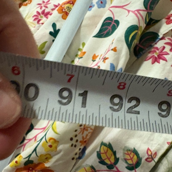 Pottery Barn Floral Multicolor duvet 84x92 Full/Queen - Picture 5 of 5